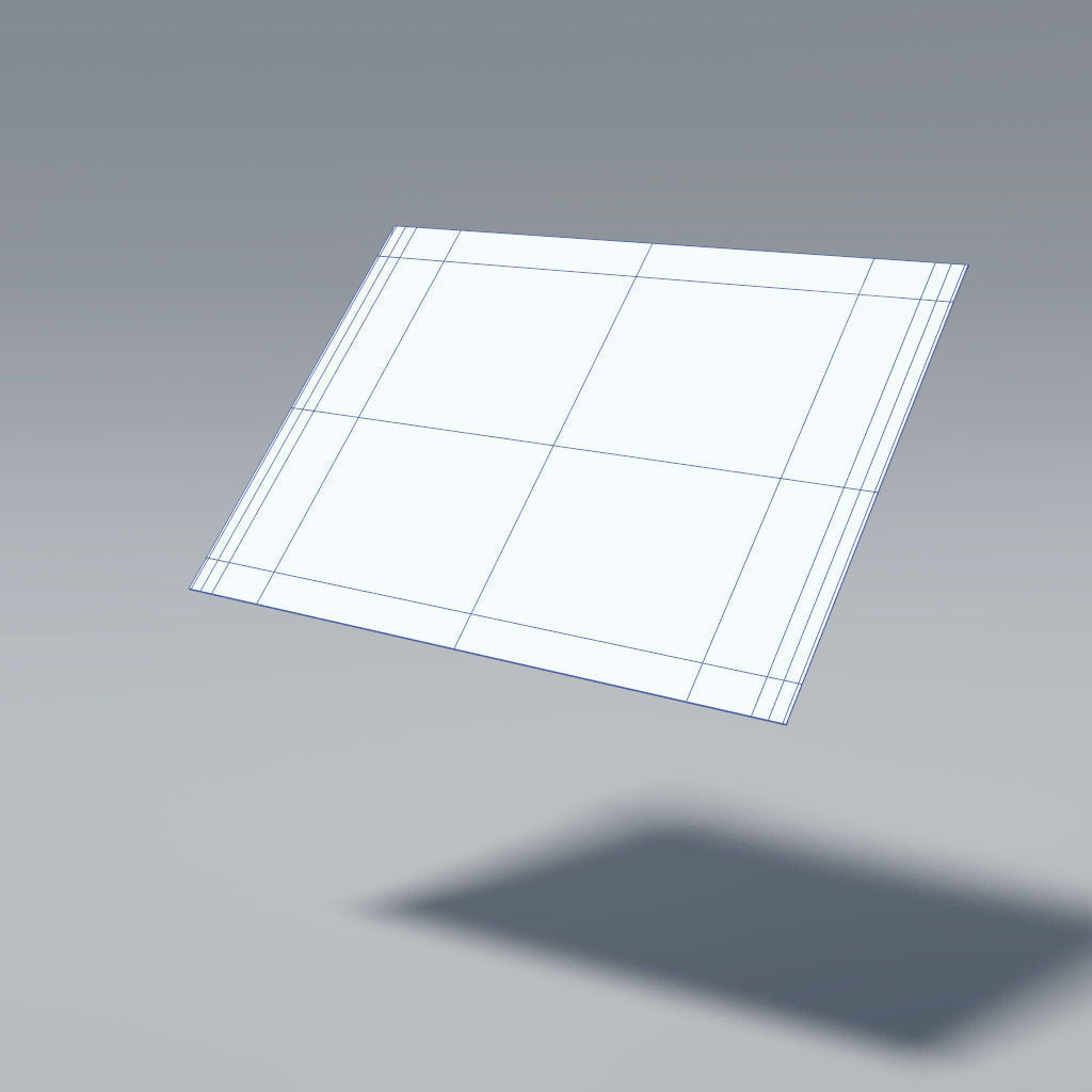 Envelope 3D model_16