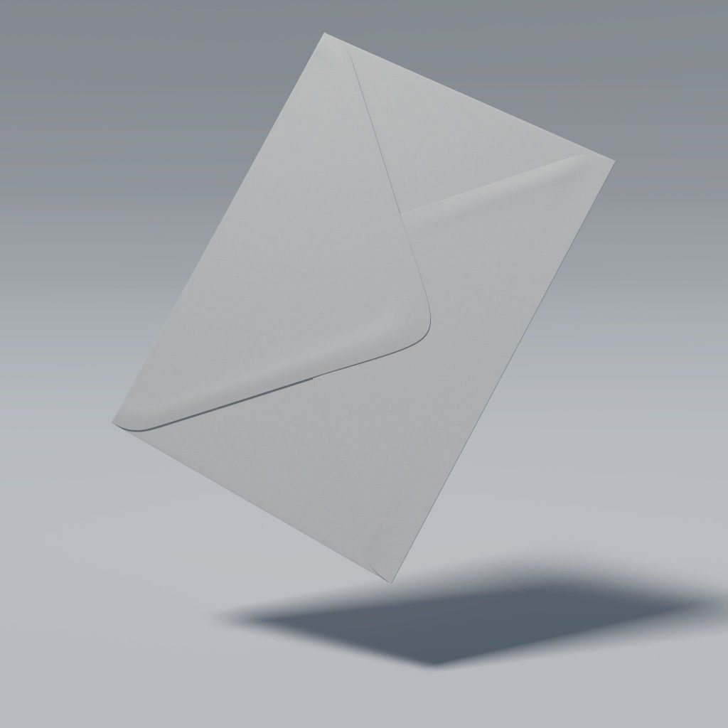 Envelope 3D model_5