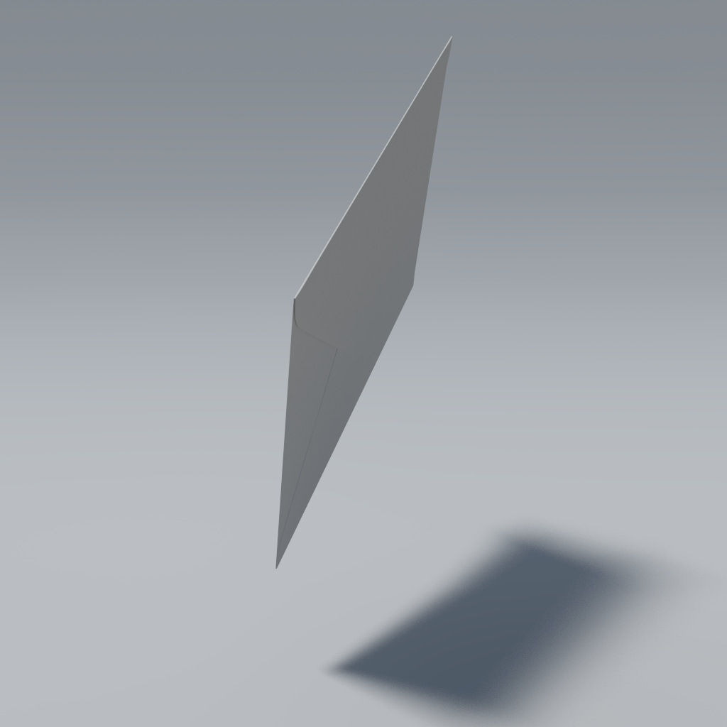 Envelope 3D model_8