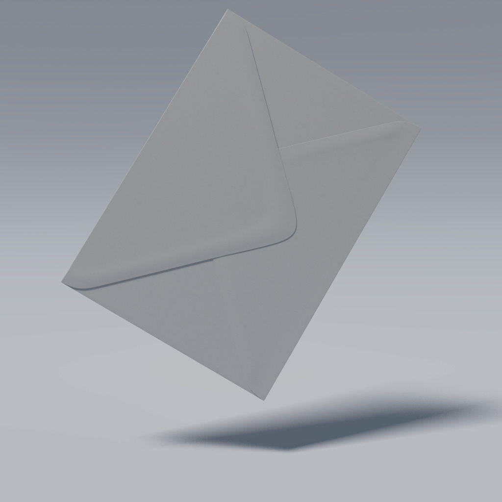 Envelope 3D model_1