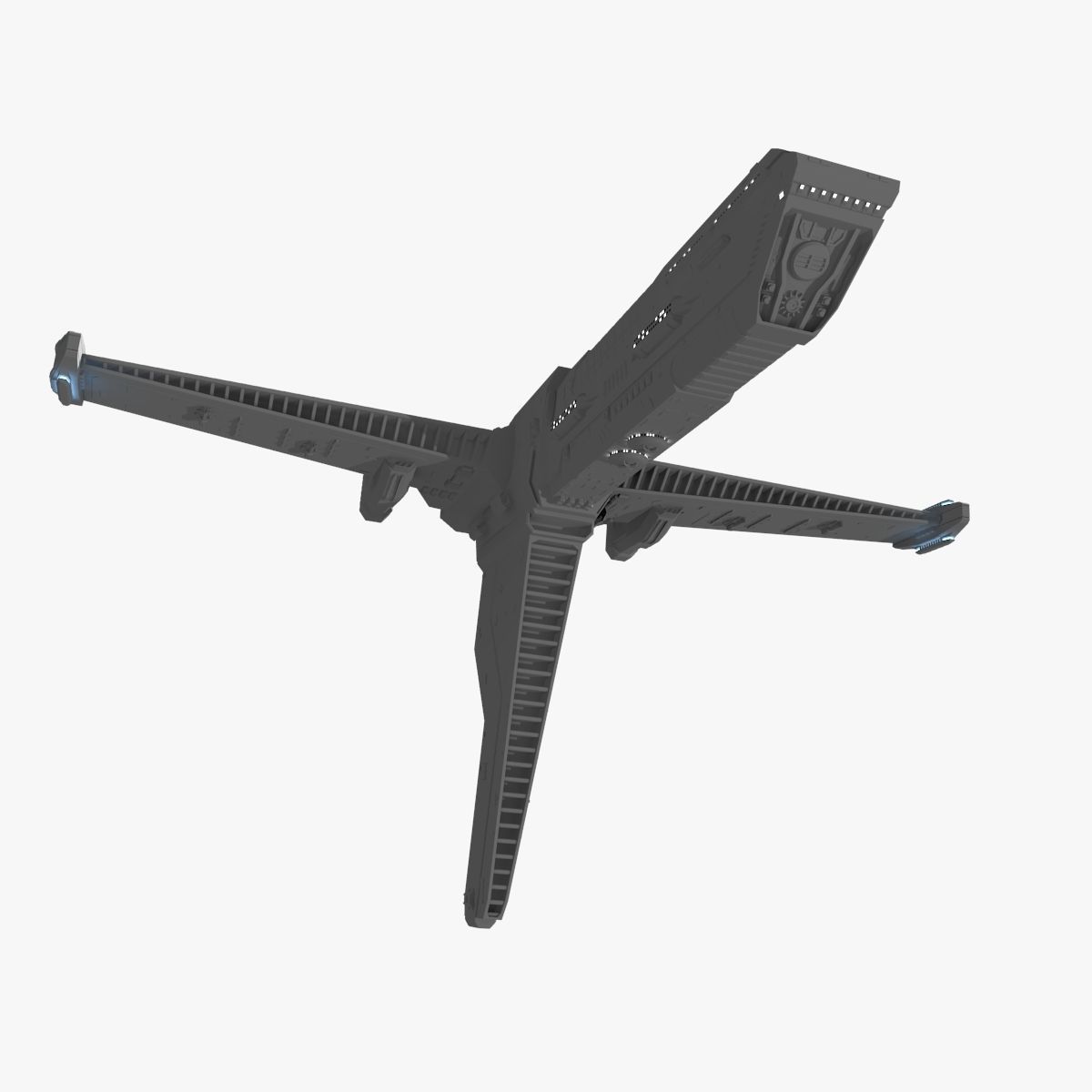 Heavy Cruiser 3D model_8