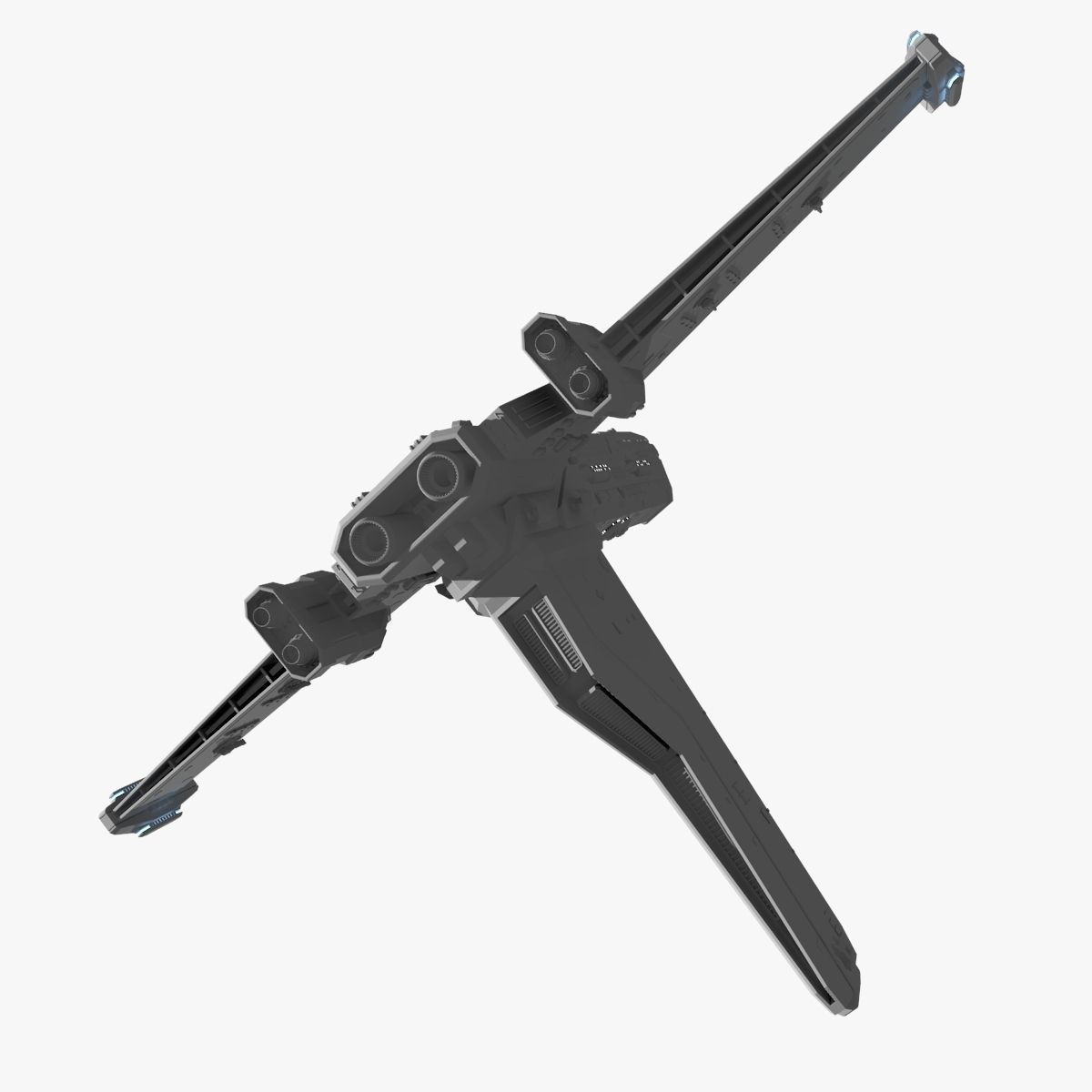 Heavy Cruiser 3D model_7