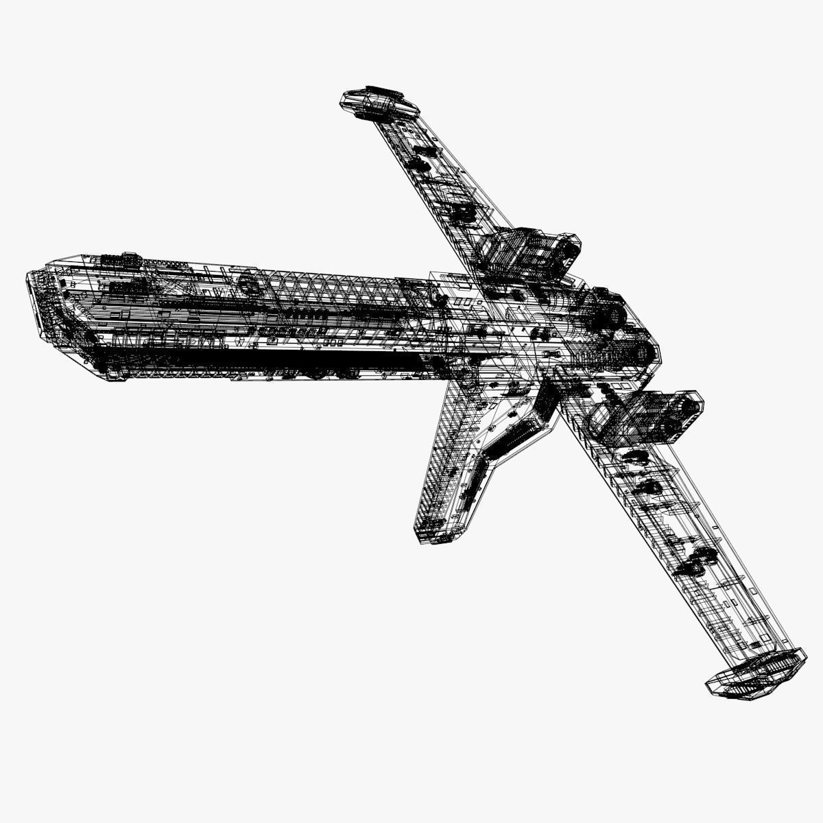 Heavy Cruiser 3D model_13