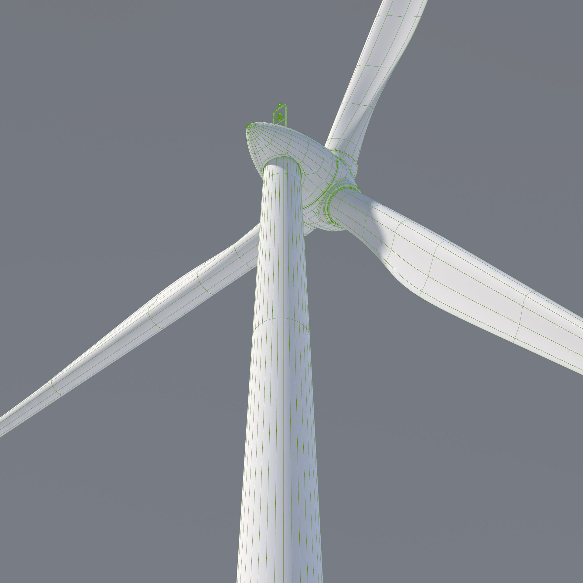 Wind Turbine 3D model_4
