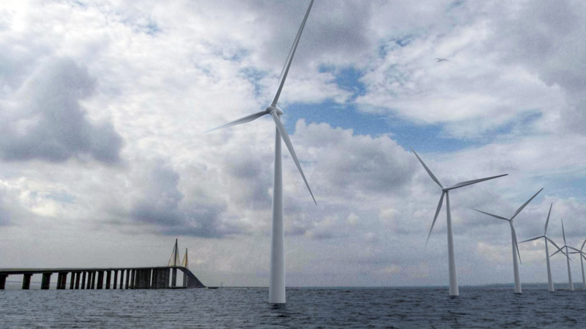 Wind Turbine 3D model_12