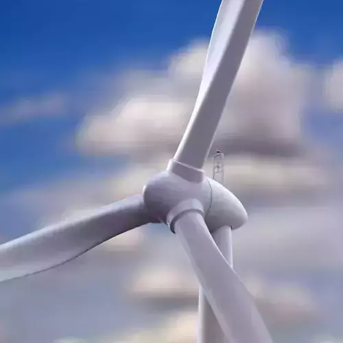 Wind Turbine 3D model