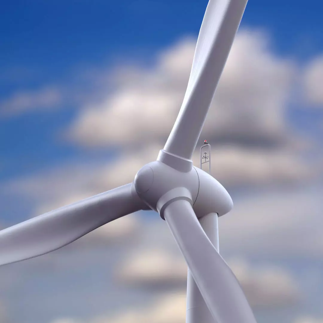 Wind Turbine 3D model_0