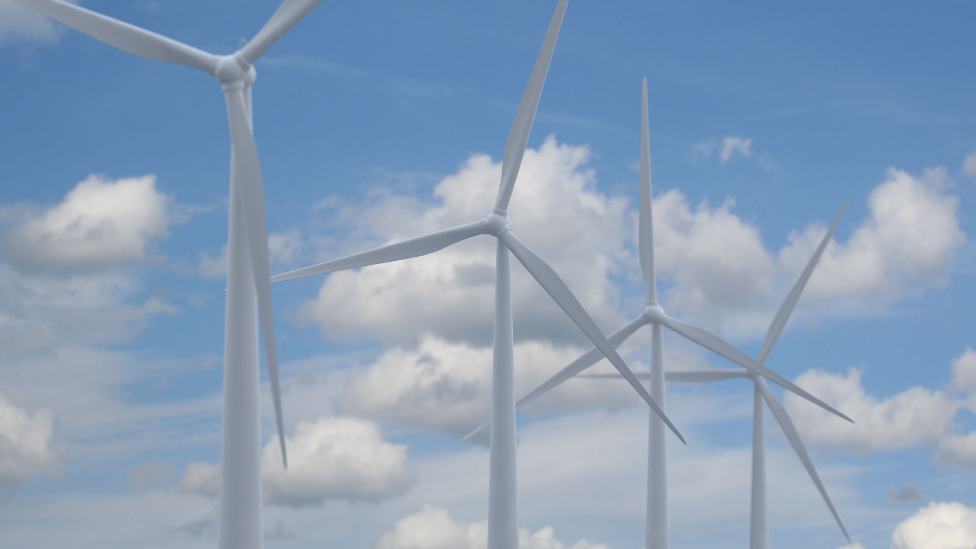 Wind Turbine 3D model_1