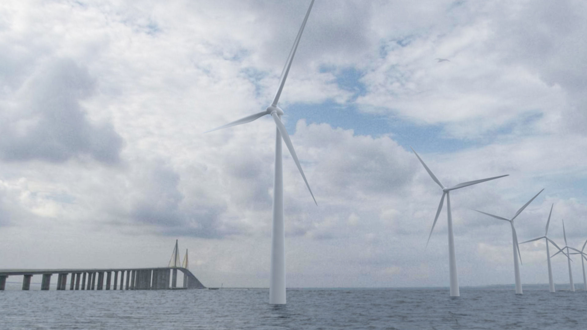 Wind Turbine 3D model_8