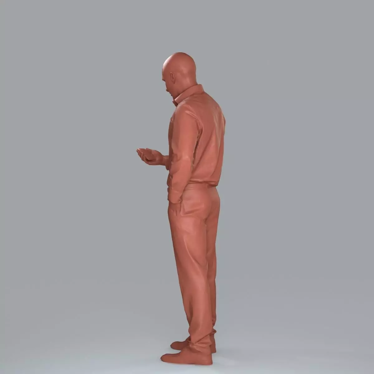 Business Man with Phone in Hand BMan0006-HD2-O01P05-S 3D model_58