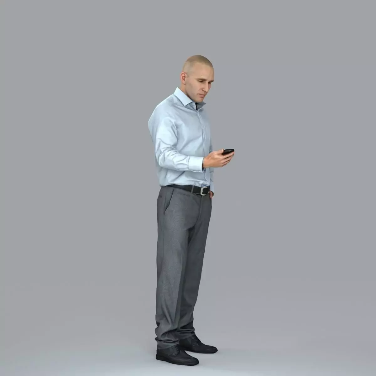 Business Man with Phone in Hand BMan0006-HD2-O01P05-S 3D model_61