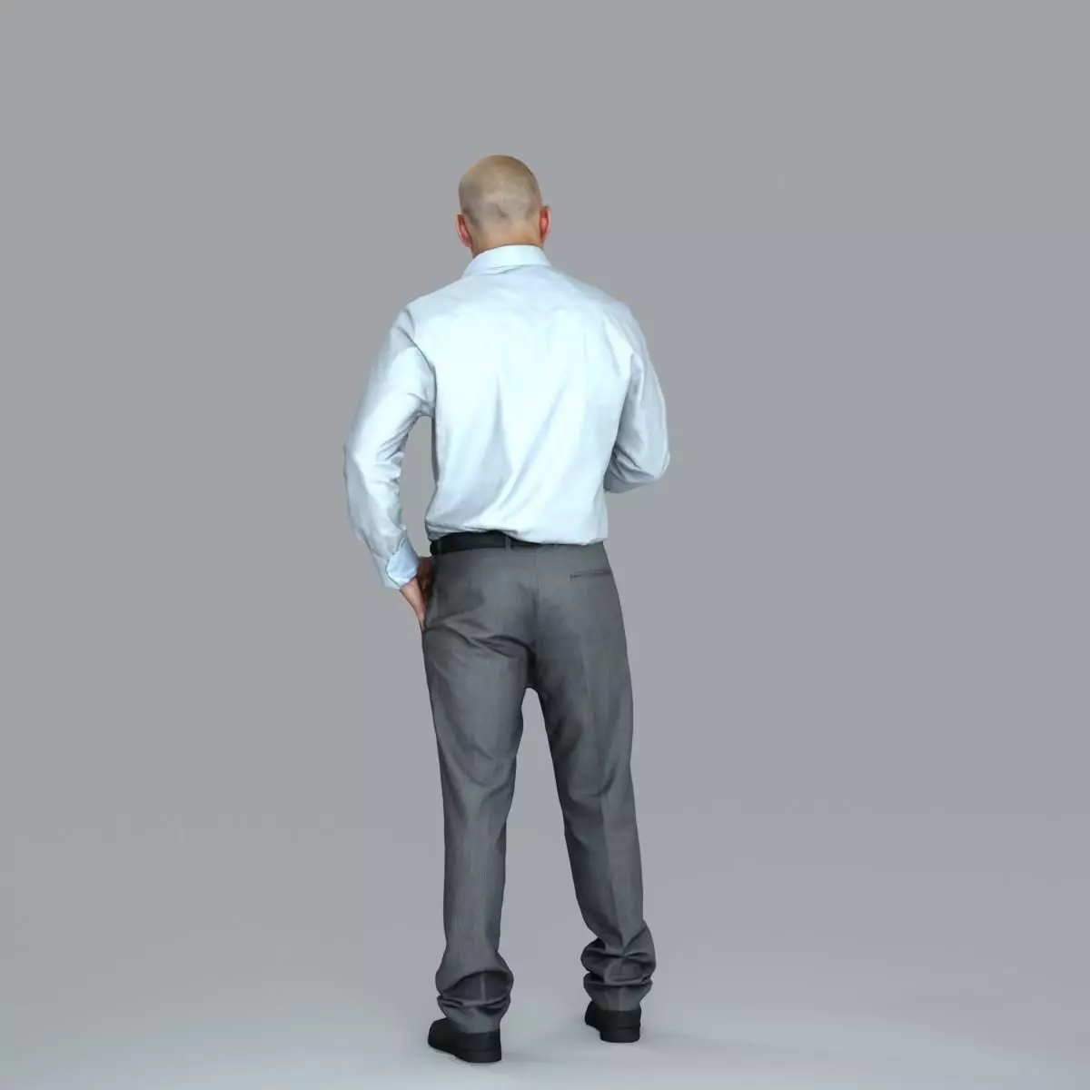 Business Man with Phone in Hand BMan0006-HD2-O01P05-S 3D model_11