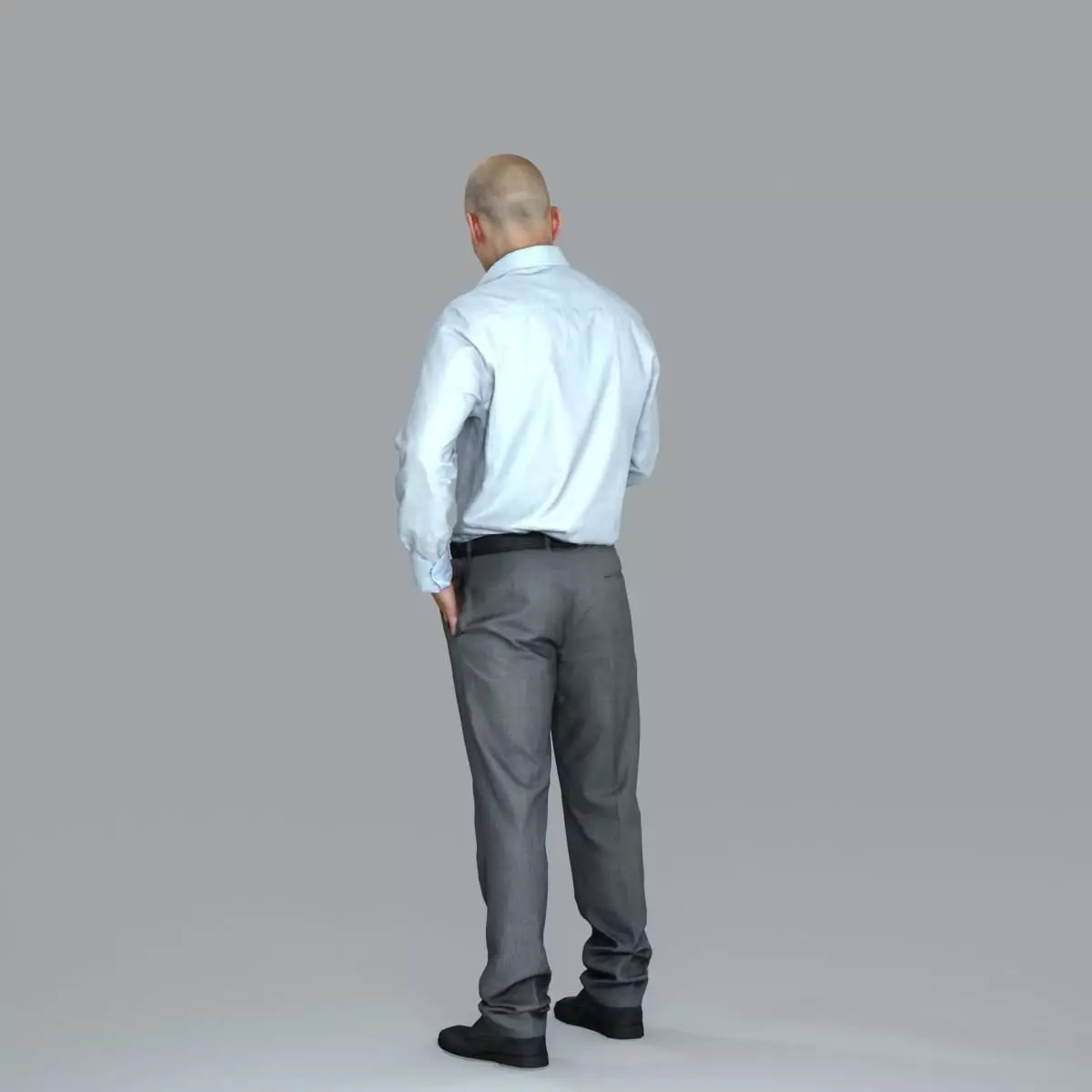 Business Man with Phone in Hand BMan0006-HD2-O01P05-S 3D model_8