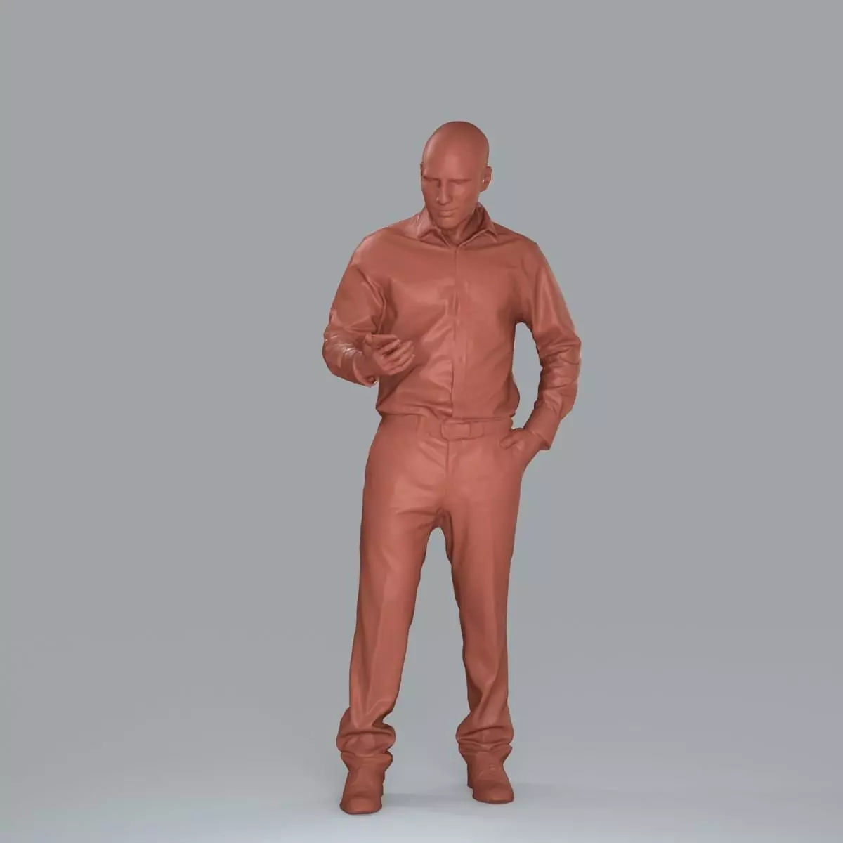 Business Man with Phone in Hand BMan0006-HD2-O01P05-S 3D model_64