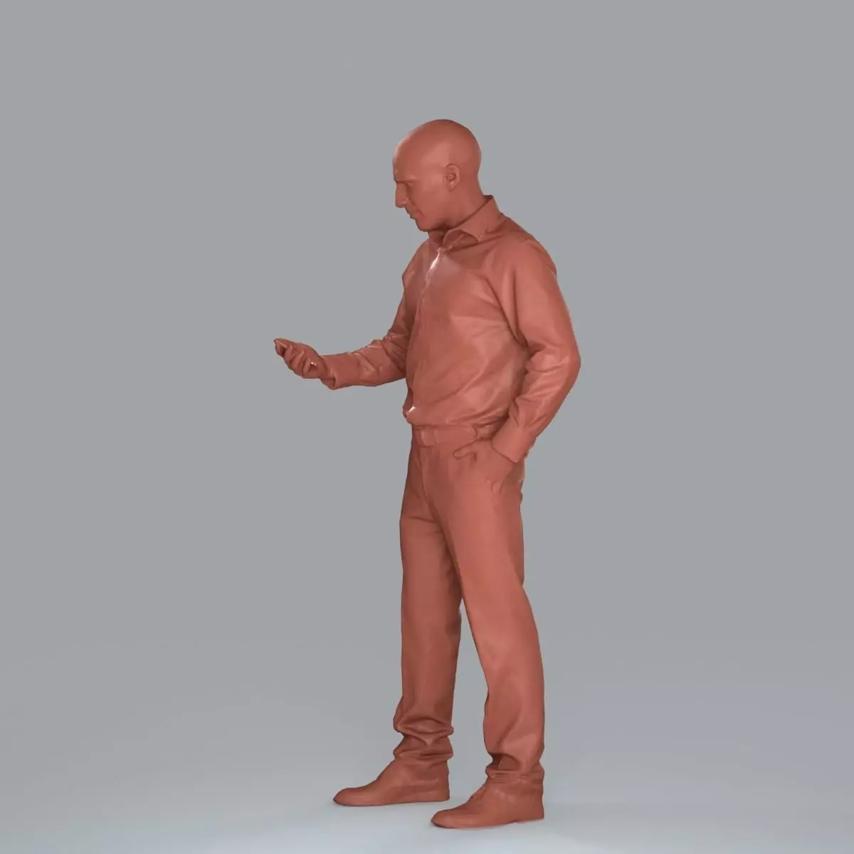 Business Man with Phone in Hand BMan0006-HD2-O01P05-S 3D model_62