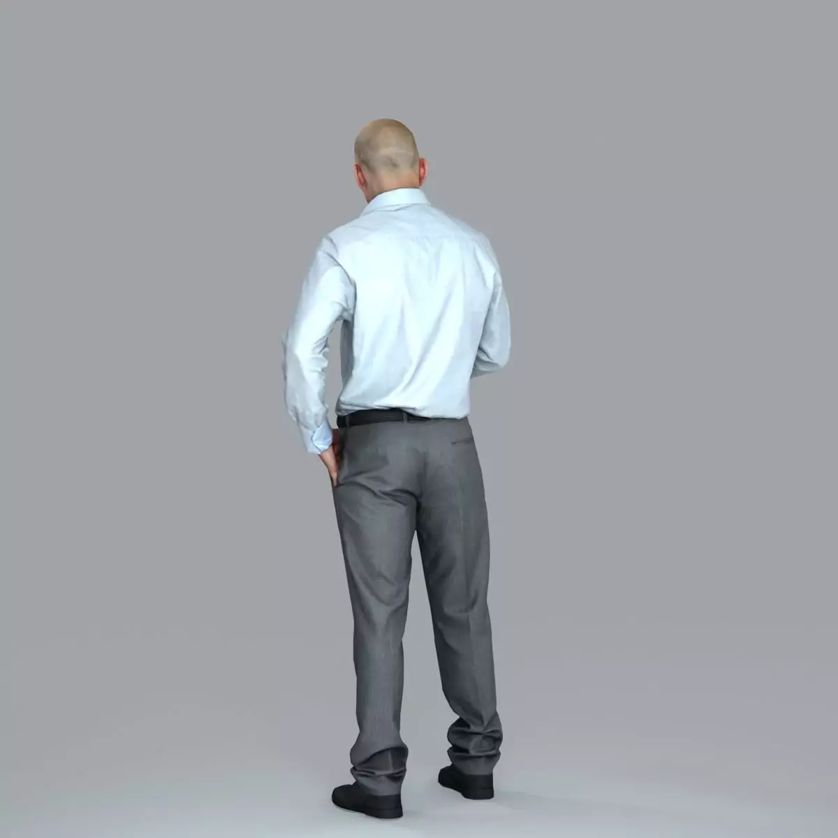 Business Man with Phone in Hand BMan0006-HD2-O01P05-S 3D model_66