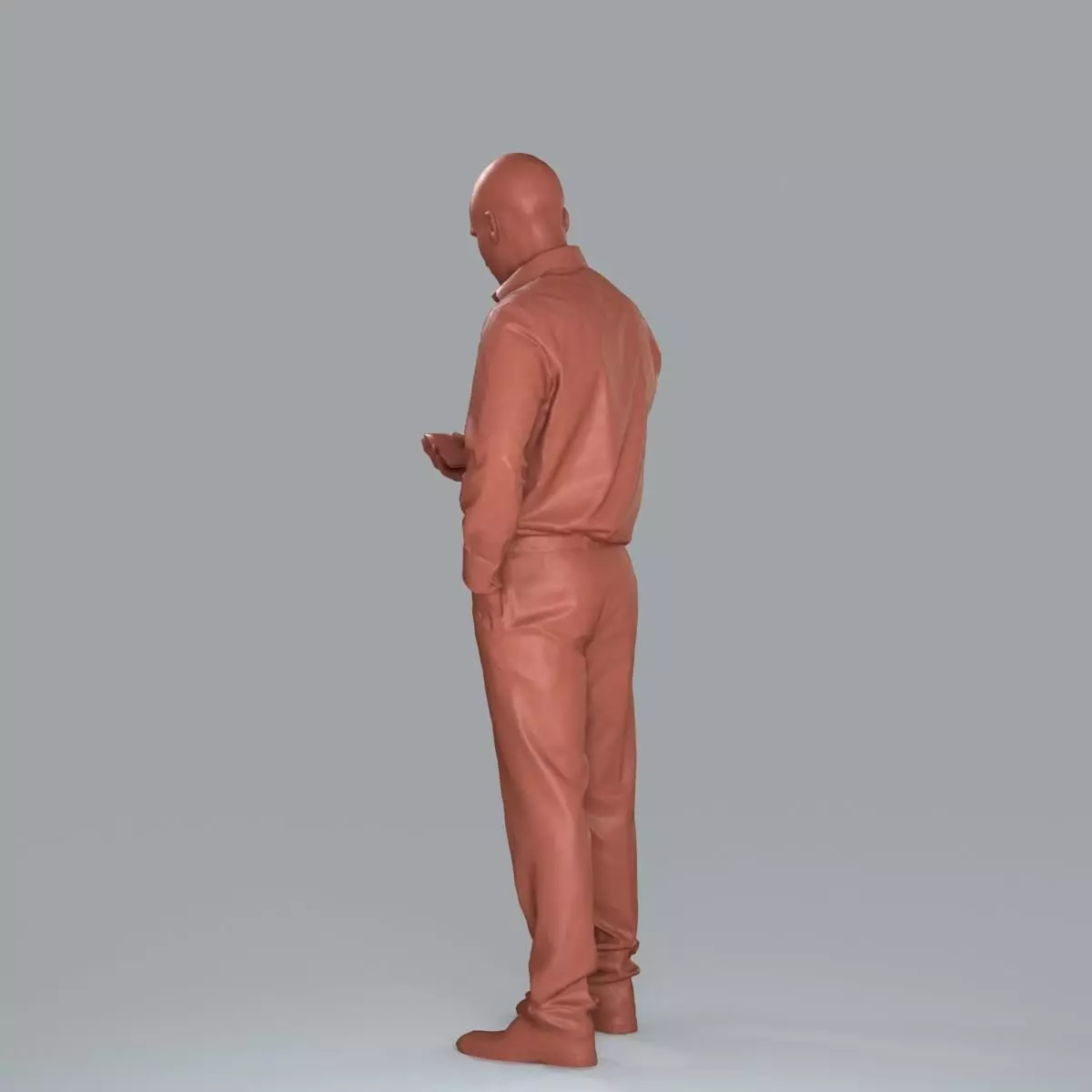 Business Man with Phone in Hand BMan0006-HD2-O01P05-S 3D model_48