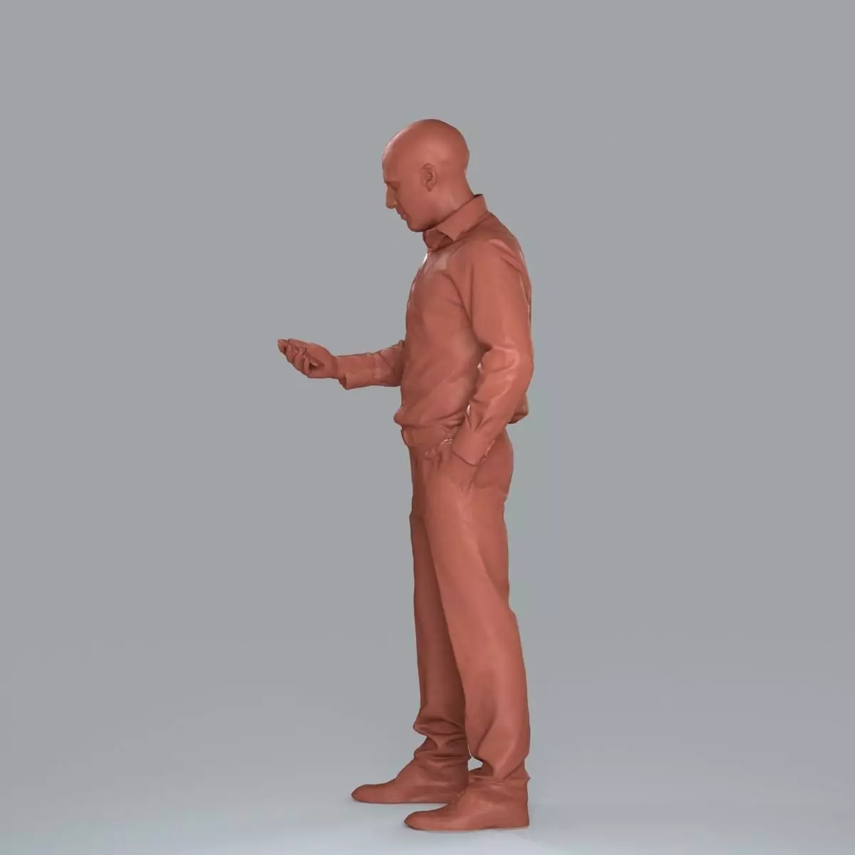 Business Man with Phone in Hand BMan0006-HD2-O01P05-S 3D model_46
