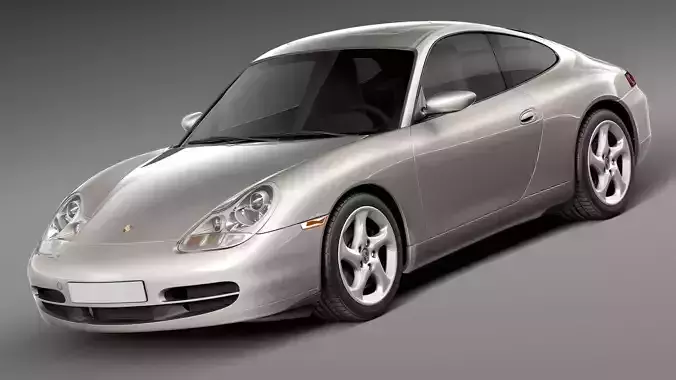 Porsche 911 996 Carrera 1997-2001 3D model