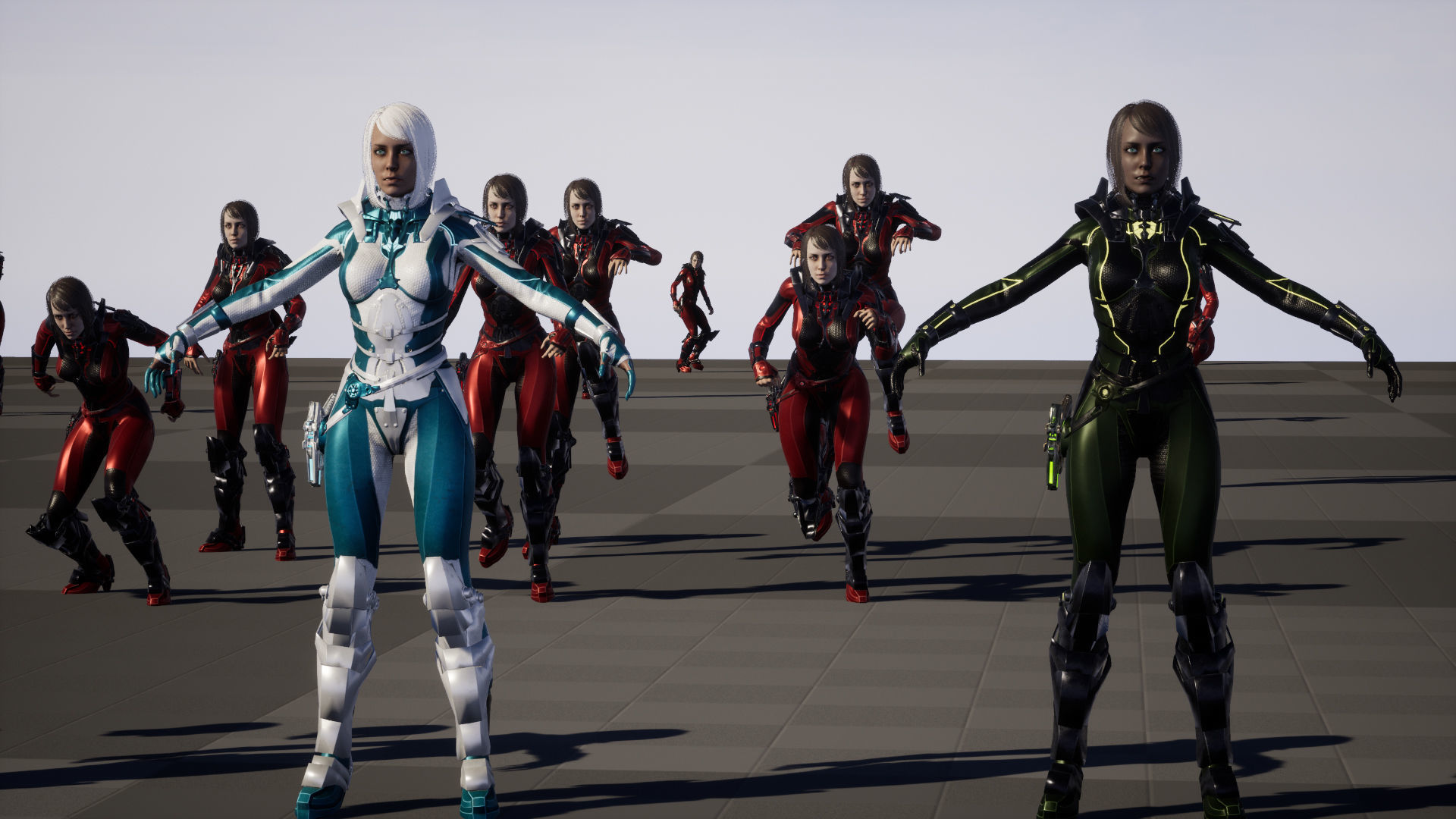 CosmoGirlRe Low-poly 3D model_41