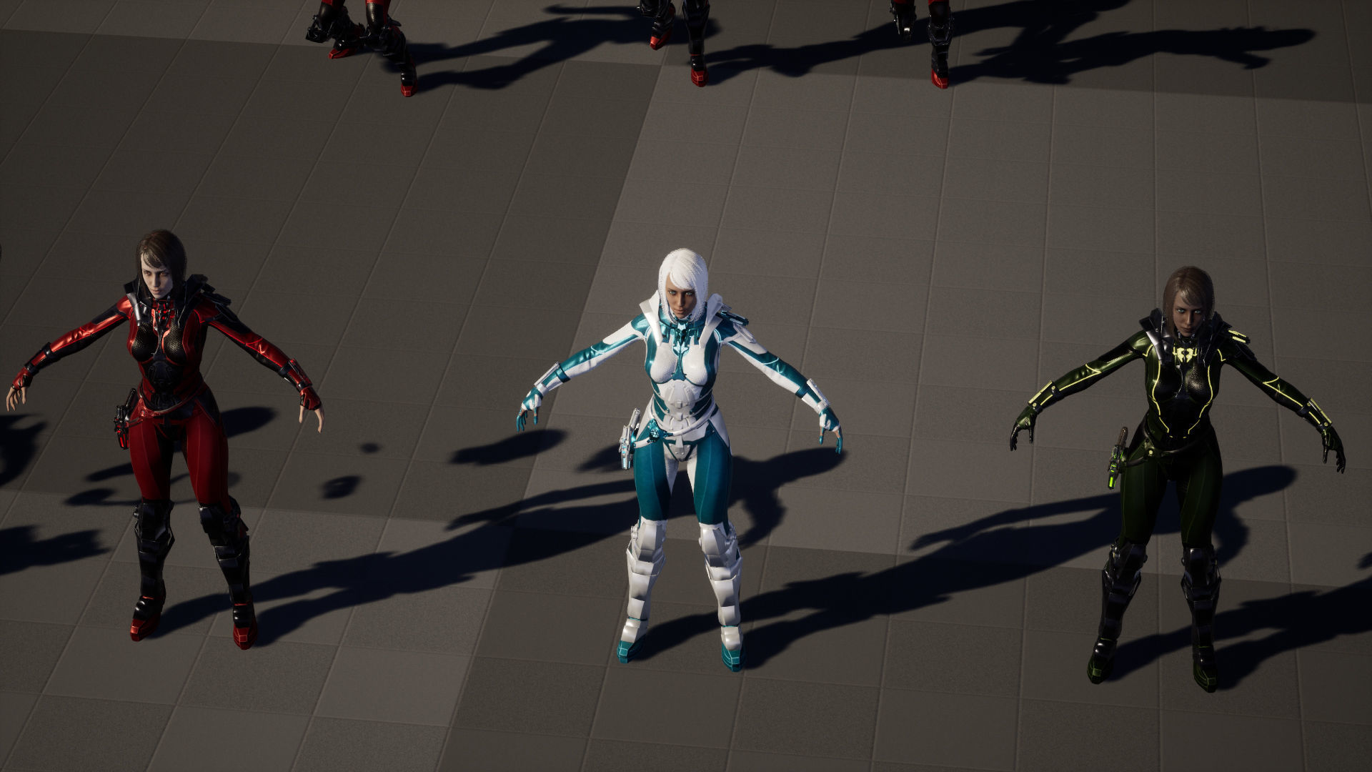 CosmoGirlRe Low-poly 3D model_43