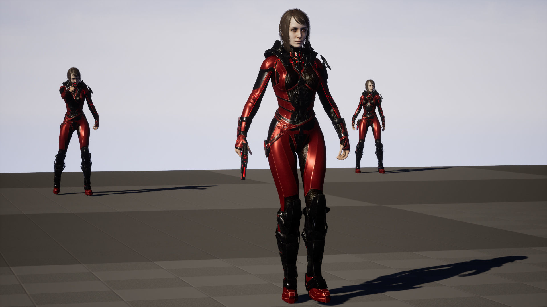 CosmoGirlRe Low-poly 3D model_44