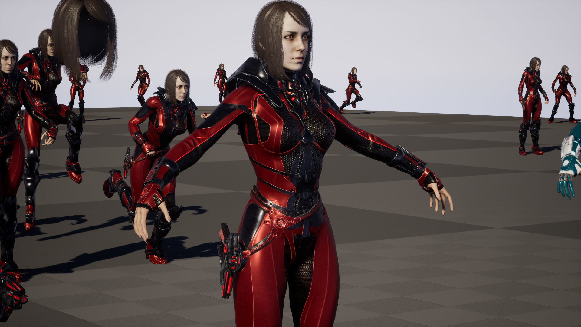 CosmoGirlRe Low-poly 3D model_39