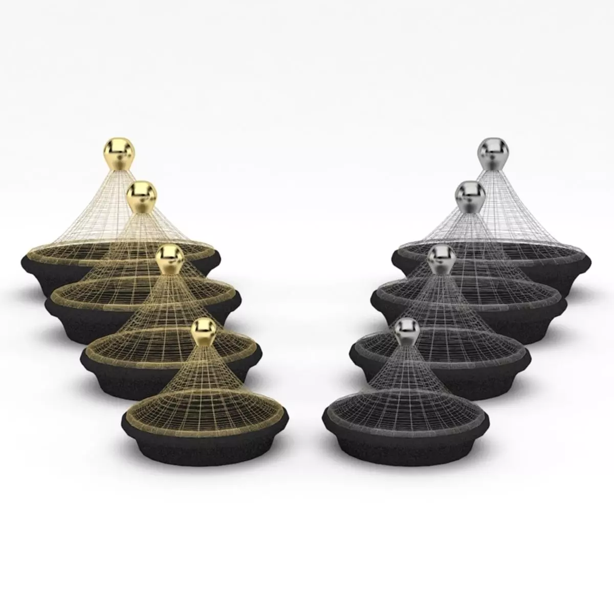 Moroccan Tajine 3 3D model