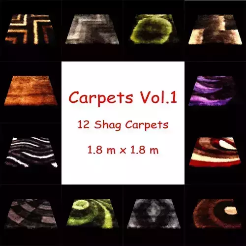 Carpets Vol 1 3D model