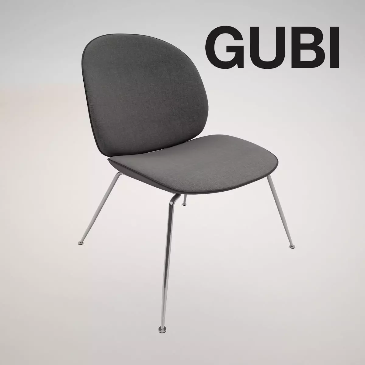 LOUNGE CHAIR BEETLE BY GUBY 3D model