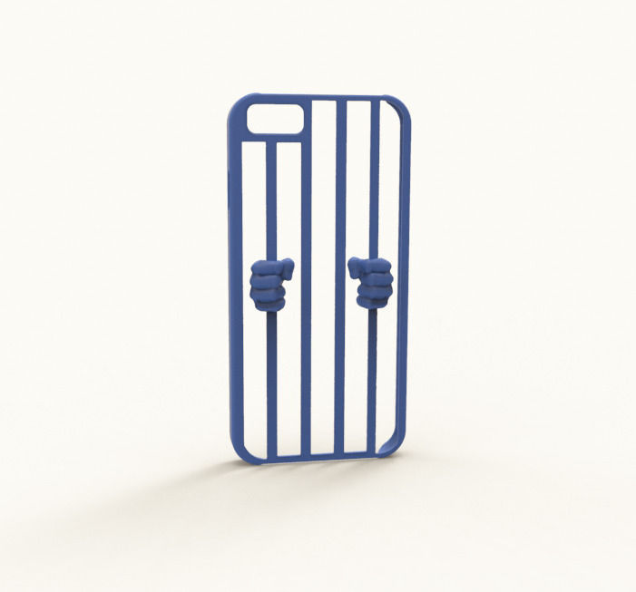 IPhone 6 Prison Case 3D print model_6