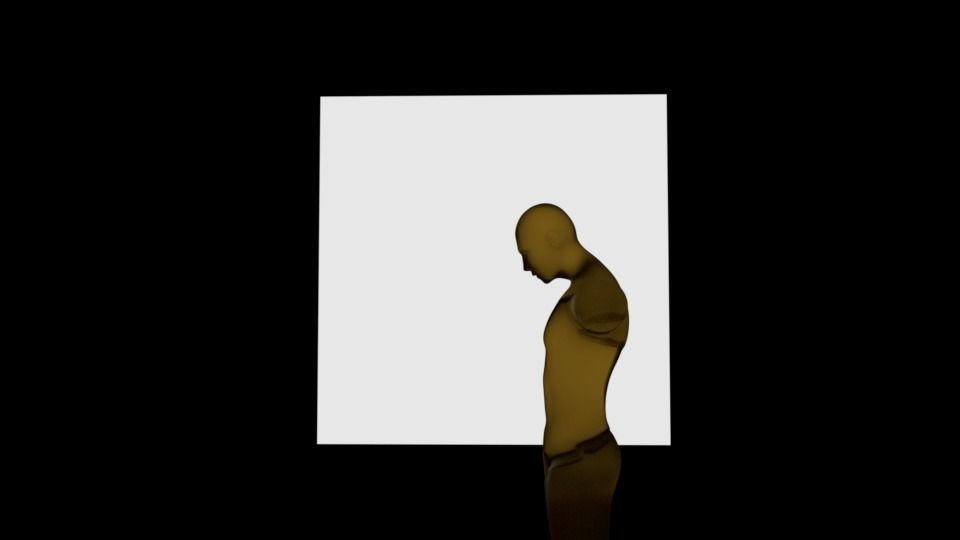 HUMAN STATUE  Free 3D model_1