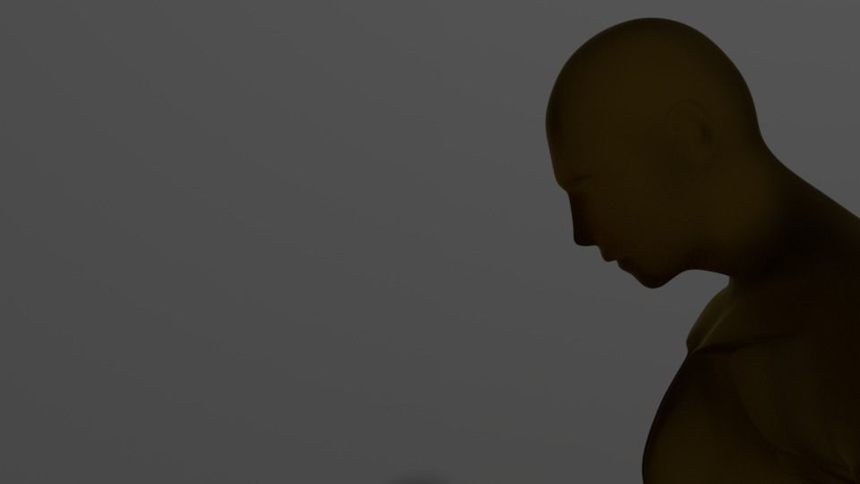 HUMAN STATUE  Free 3D model_3