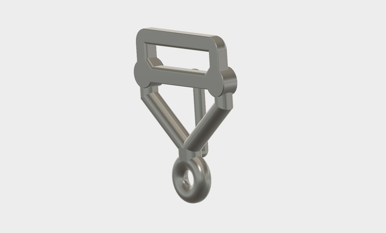 Captain America TFA inspired rear lower buckle 3D print model_2