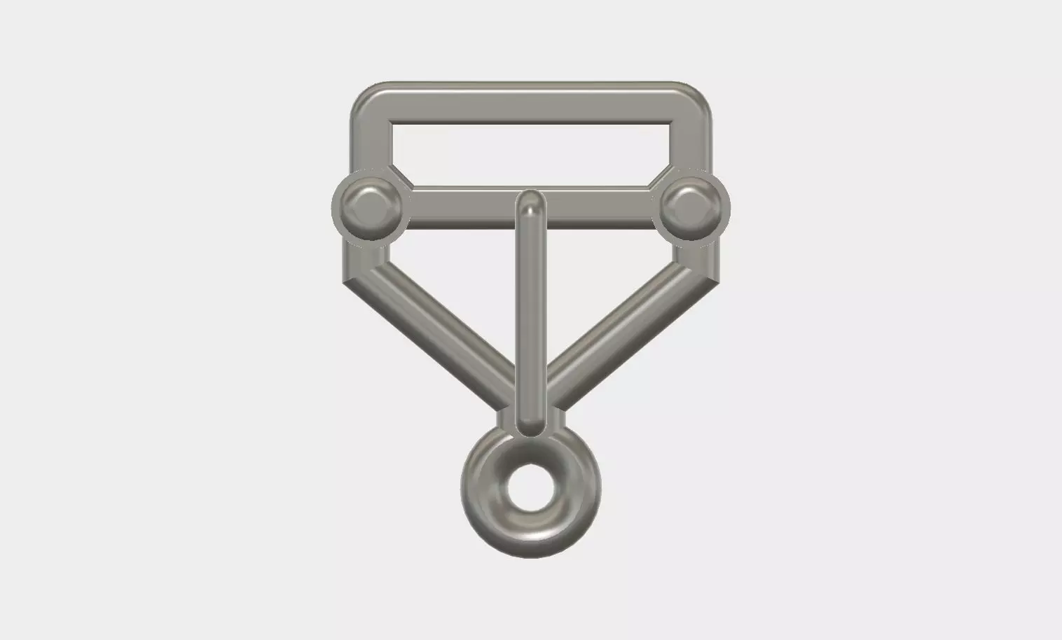 Captain America TFA inspired rear lower buckle 3D print model_0