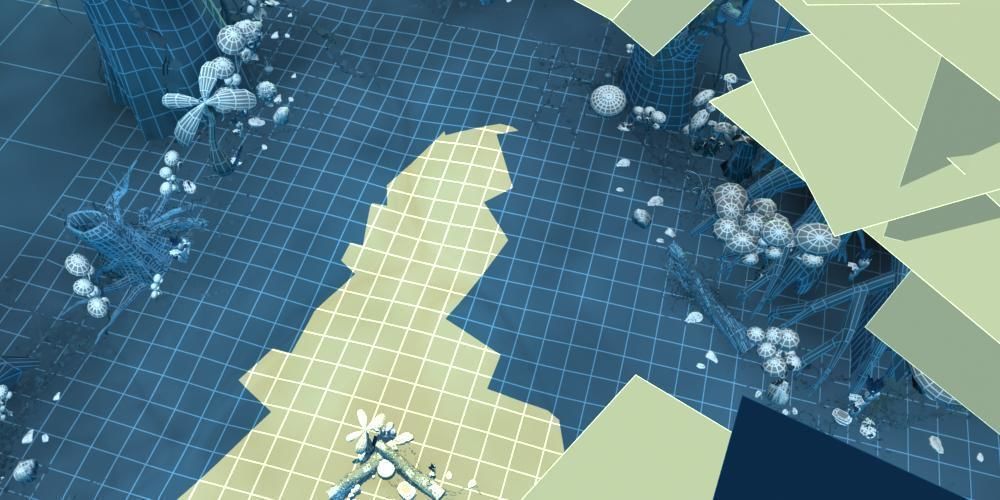 Cartoon Forest Scene 01 3D model_9