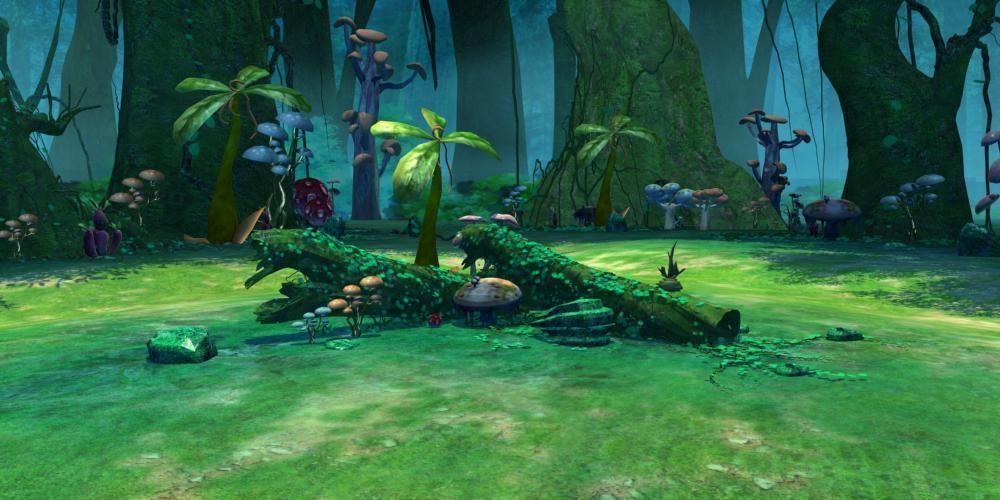 Cartoon Forest Scene 01 3D model_10