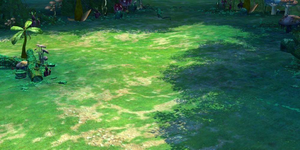 Cartoon Forest Scene 01 3D model_3