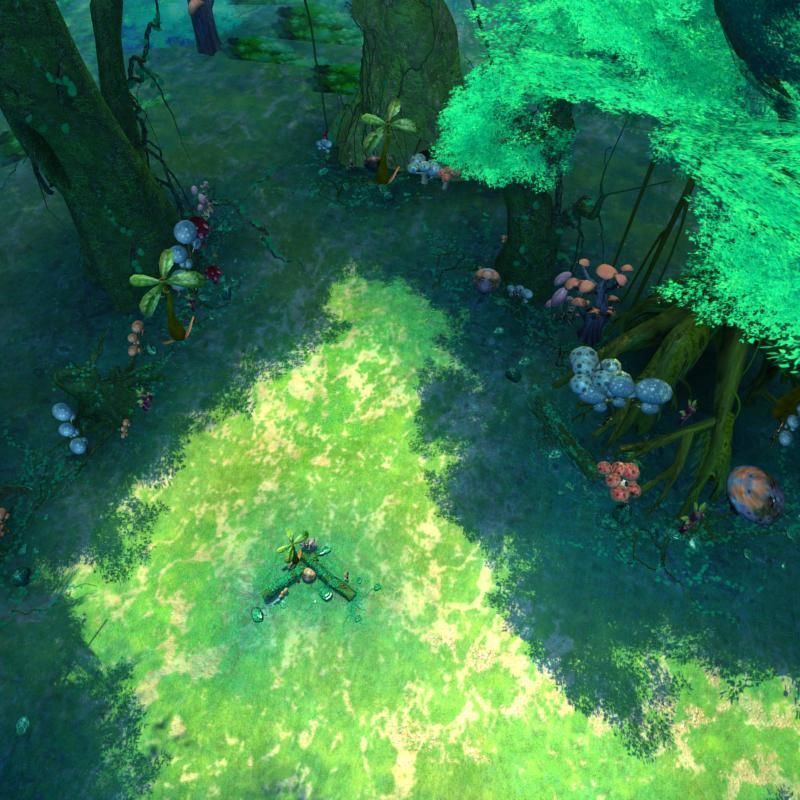 Cartoon Forest Scene 01 3D model_6