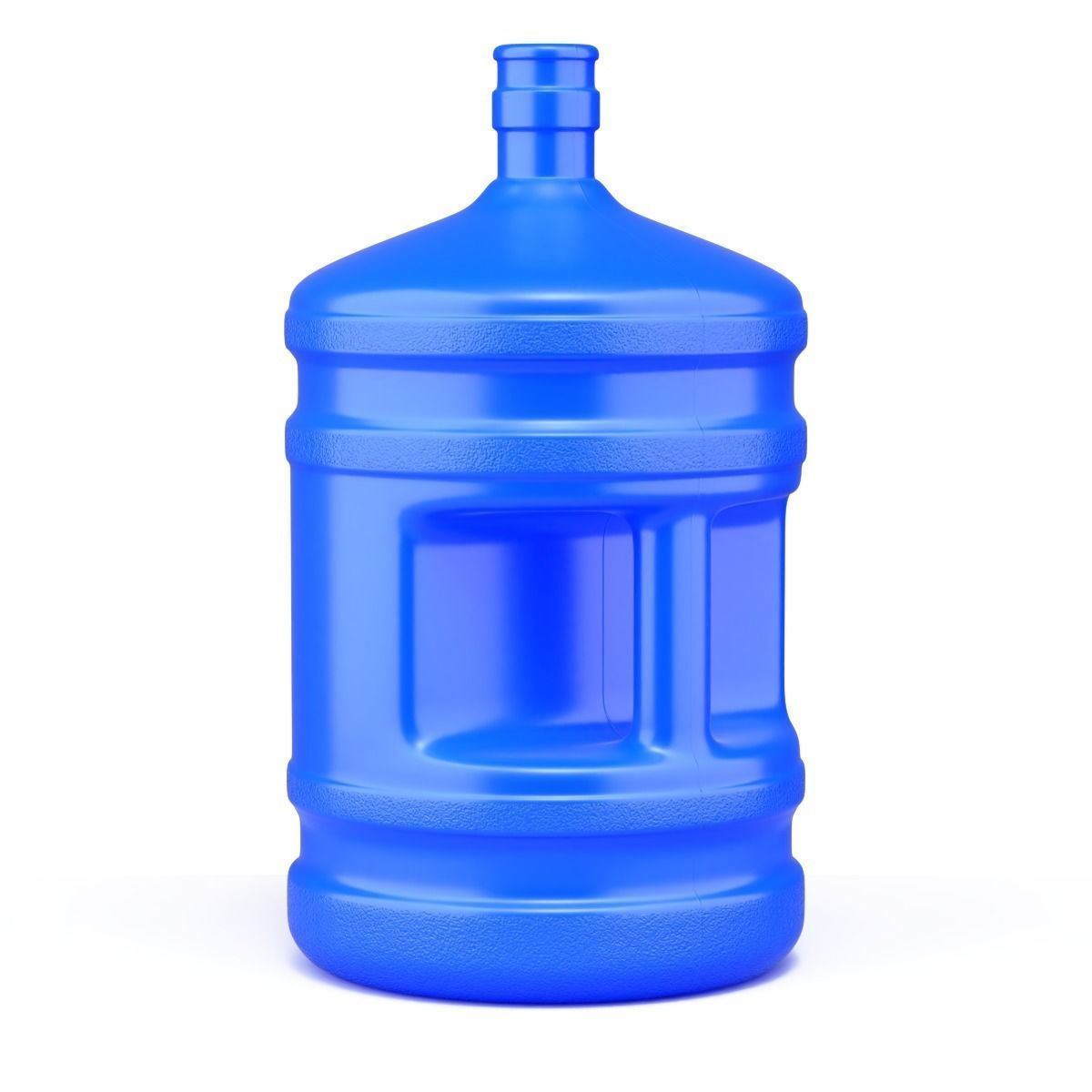 Dispenser Water Bottle with Cap and Handle 3D model CGTrader