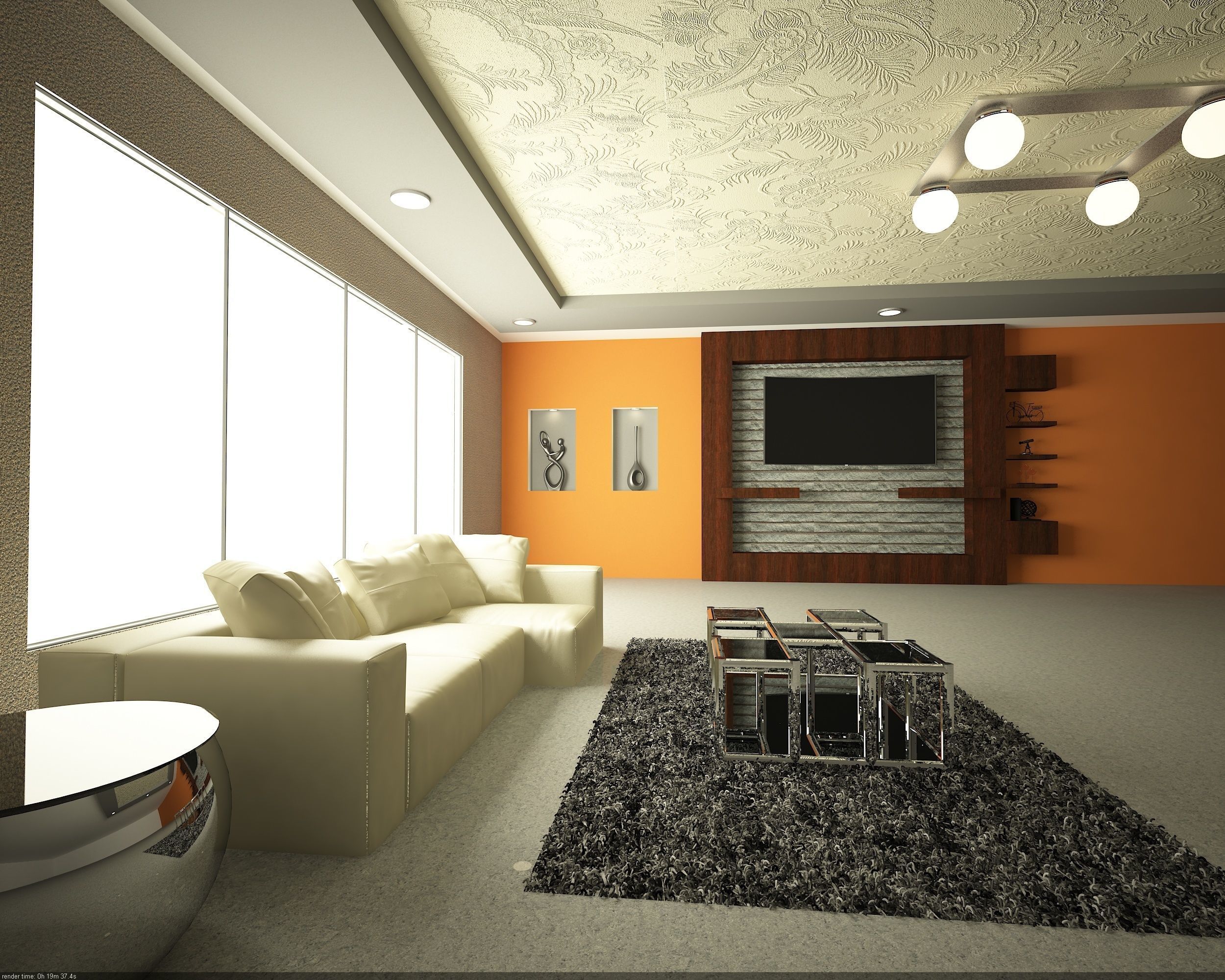 Interior Design Free 3D model_1