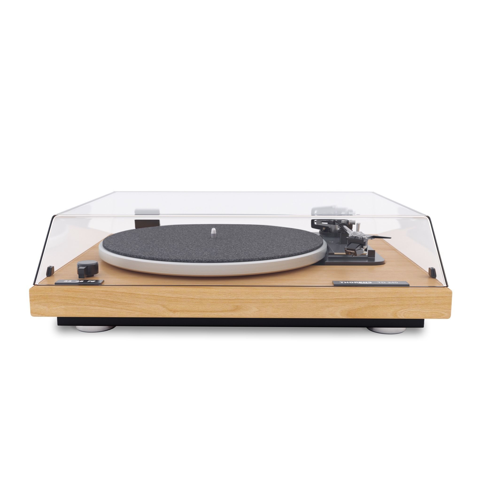 Thorens TD 240 Low-poly 3D model_2