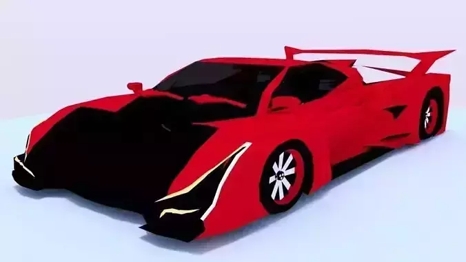 3D Supercar Concept