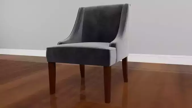 Antonio Dark grey Velvet