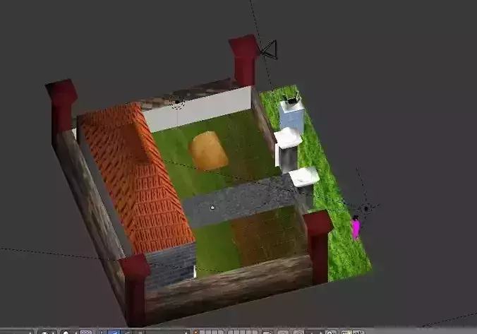my dream house Free low-poly 3D model