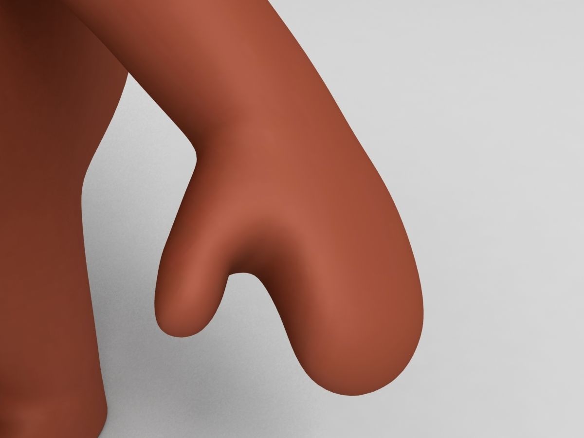 Rigged Bear Character 3D model_15