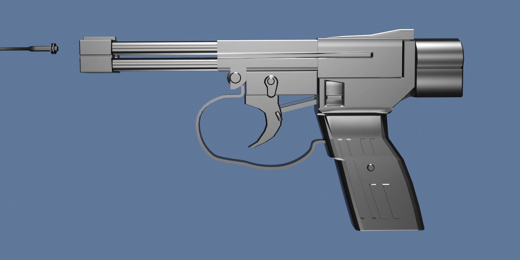 UNDERWATER GUNS COLLECTION Low-poly 3D model_26