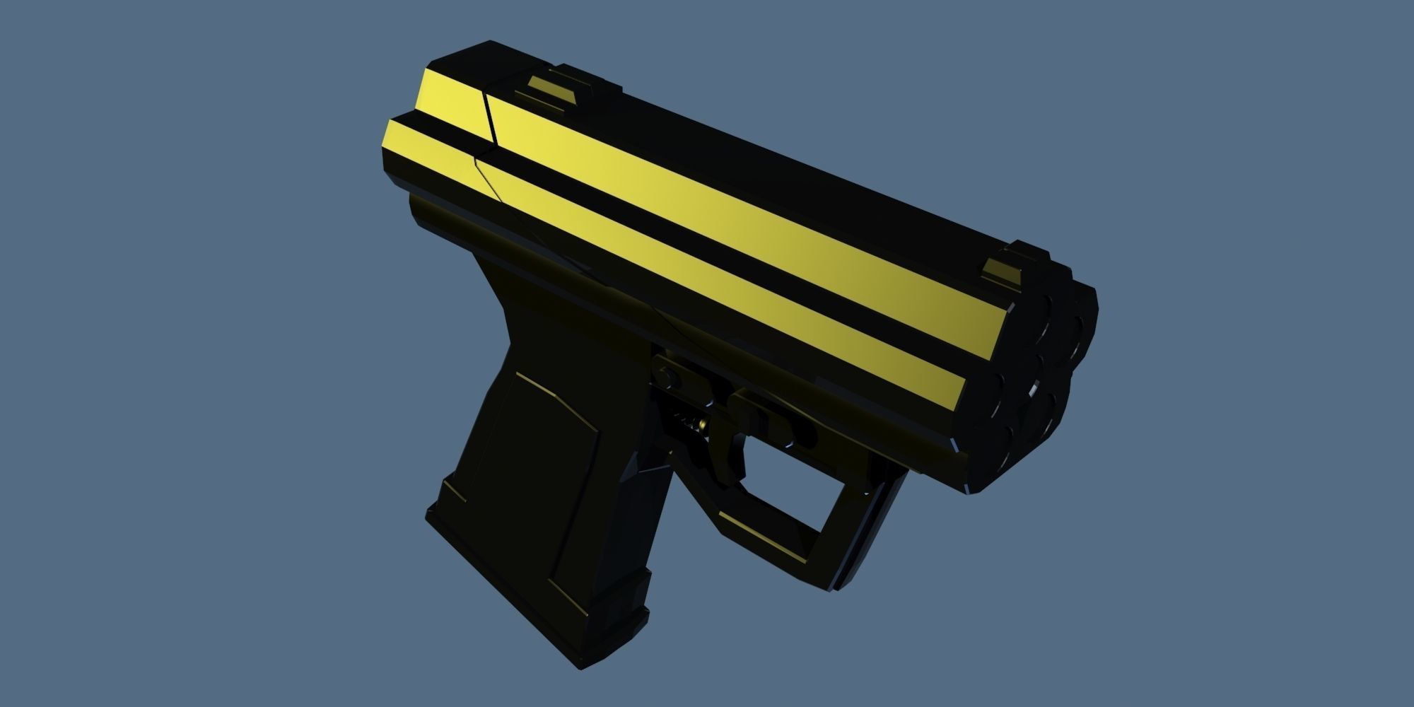 UNDERWATER GUNS COLLECTION Low-poly 3D model_19