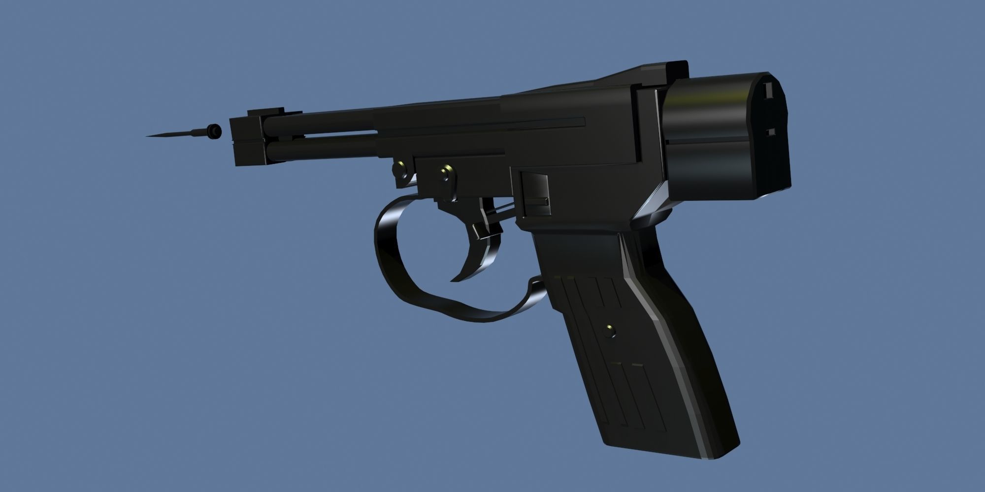 UNDERWATER GUNS COLLECTION Low-poly 3D model_28