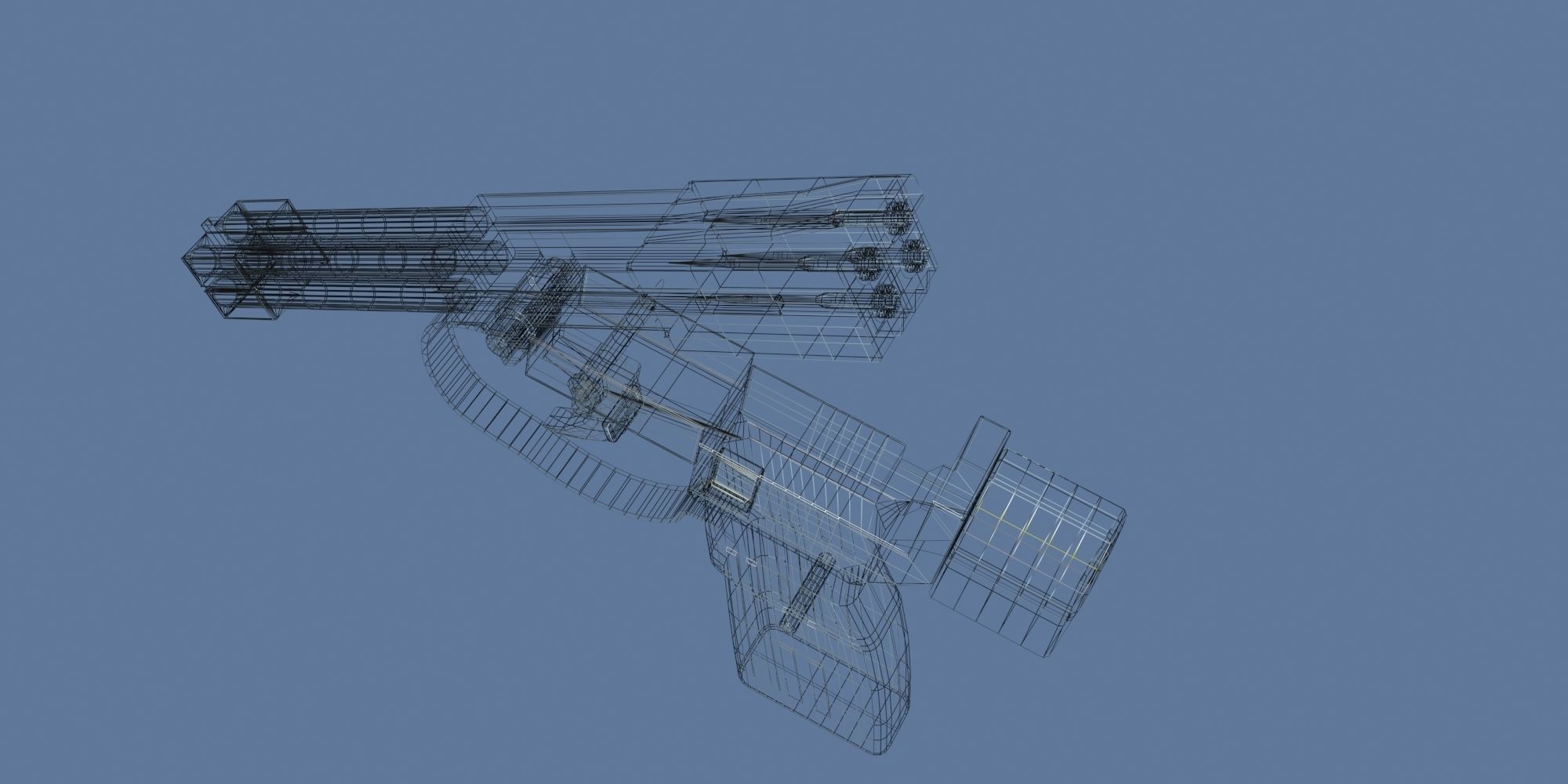 UNDERWATER GUNS COLLECTION Low-poly 3D model_24